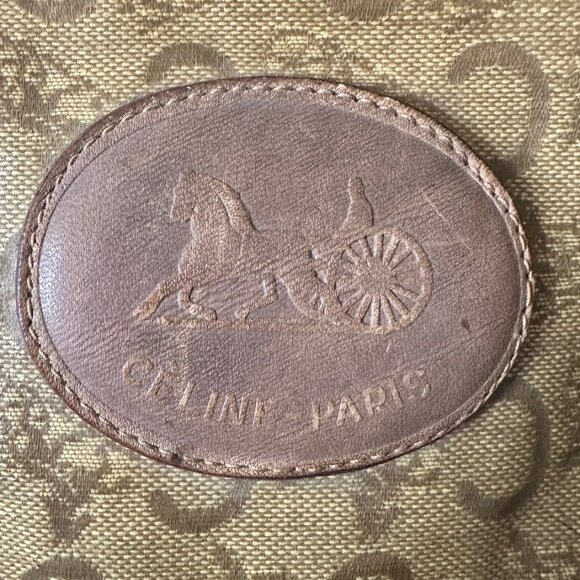 Celine Boston Bag C Macadam - GUC - Picture 2 of 10